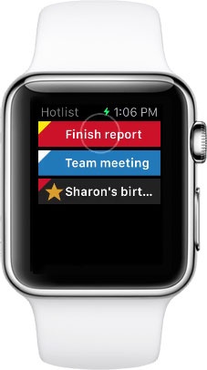 Toodledo for Apple Watch