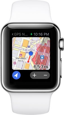 Japan Map for Apple Watch