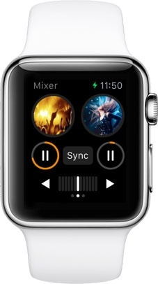djay 2 for Apple Watch