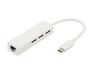 KuGi USB 3.1 Type C Hub with RJ45 LAN Ports 変換アダプタ