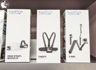 GoPro Head Strap/GoPro Chesty/GoPro 3-Way Mount