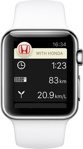 With Honda for Apple Watch