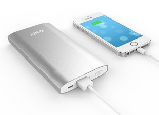 Aukey 10,000 mAh Portable External Charger PB-02