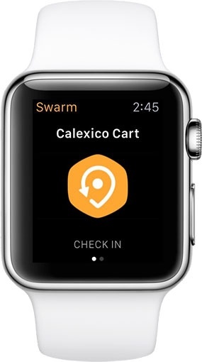 Swarm for Apple Watch