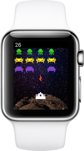 Invaders mini for Apple Watch