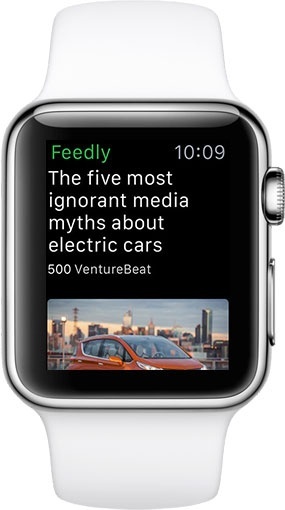 Feedly for Apple Watch
