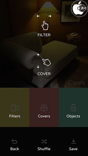 Cover簡単フォトエディター