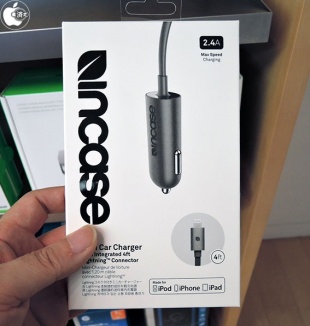 Incase Mini Car Charger with Lightning Connector