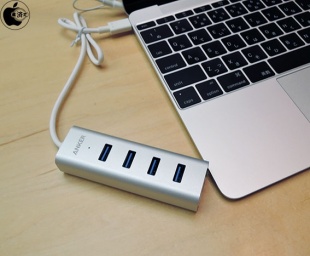 Anker USB-C & 4ポート USB 3.0 ハブ