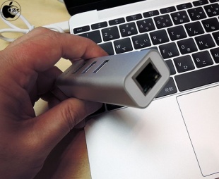 Anker USB-C to 3ポート USB 3.0 ハブ ギガビットEthernetアダプタ付属