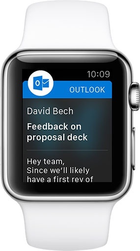 Outlook for Apple Watch