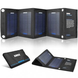 Anker 14W Portable Foldable Outdoor Solar Charger with PowerIQ