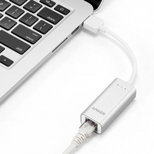 Anker Unibody Aluminum USB 3.0 to RJ45 Gigabit Ethernet Adapter