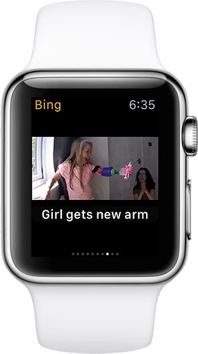 Bing for Apple Watch