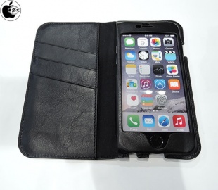 クリスタルアーマー 本革製手帳型ケース FIT for iPhone 6