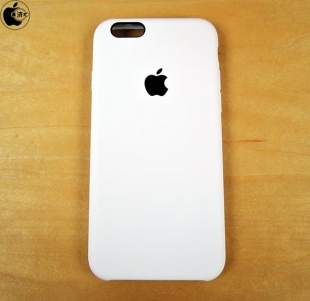 iPhone 6sシリコーンケース ホワイト