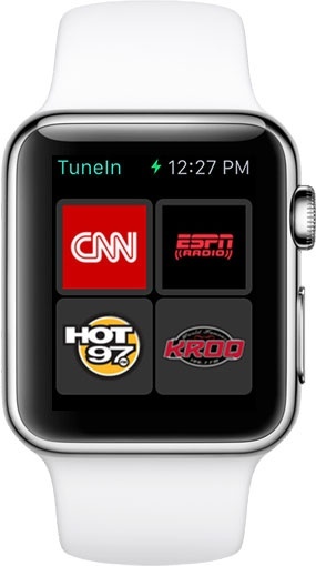 tunein radio apple watch cellular