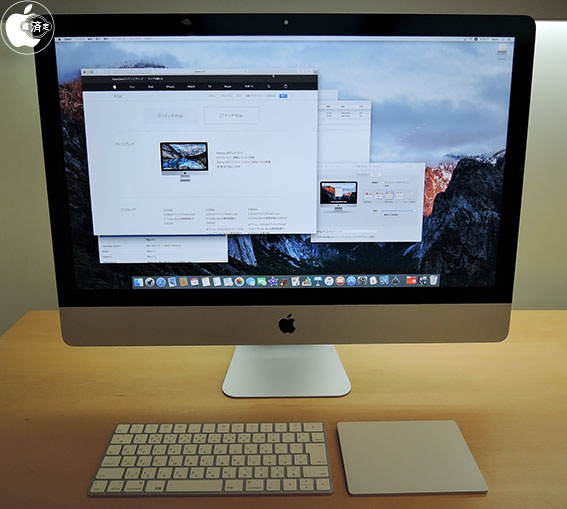 【美品】iMac Retina 5K 27インチ Late 2015OSmacOSMonte