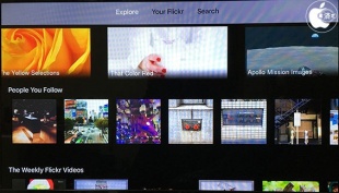 Flickr for Apple TV