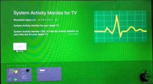 System Activity Monitor for TV