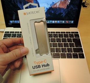 Satechi Type-C USB 3.0 3 in 1 Combo Hub