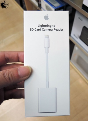 Apple Lightning – SDカードカメラリーダー