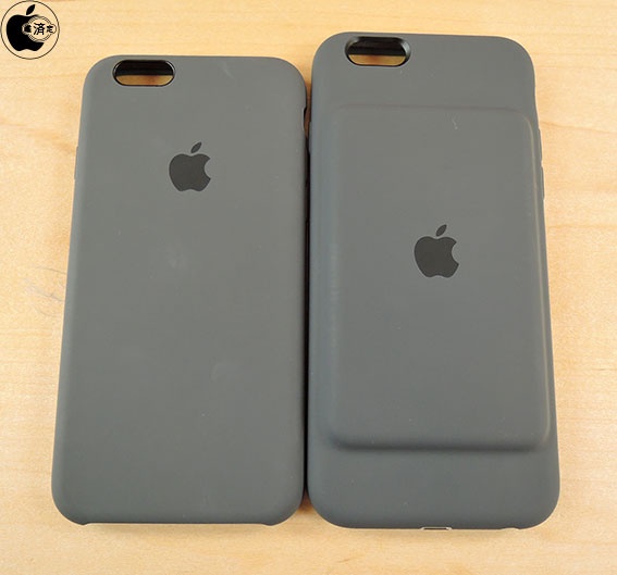 iPhone 6s Smart Battery Case チャコールグレー