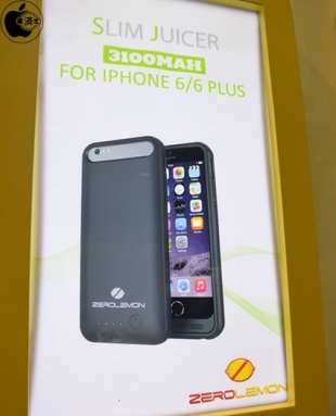 ZeroLemon 3100mAh Slim Juicer Double Layer Extended Battery Charging Case for iPhone 6/6s 4.7