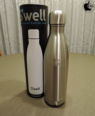 S'well Bottle製ppleロゴ入りウォーターボトル