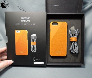 Native Union CLIC LEATHER-BELT CABLE BUNDLE