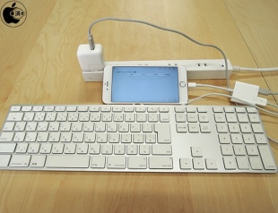 Lightning - USB 3カメラアダプタ/Apple Keyboard (テンキー付き - JIS)