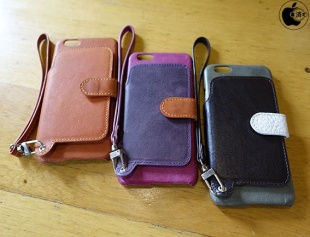 RAKUNI Leather Case with Strap for iPhone 6/6s