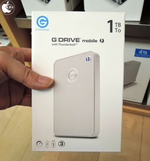 G-Technology 1TB 7200rpm G-DRIVE mobile with Thunderbolt