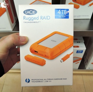 LaCie Rugged RAID Thunderbolt/USB 3.0 Mobile Hard Drive