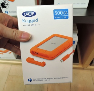 LaCie SSD Rugged Thunderbolt/USB 3.0 Drive