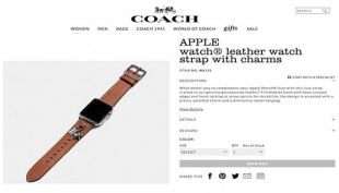 apple watch leather watch strap with charms