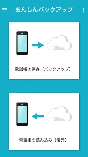 あんしんバックアップ