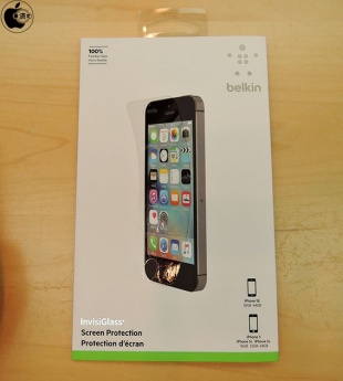 Belkin TrueClear InvisiGlass Screen Protector for iPhone 5/5s/SE