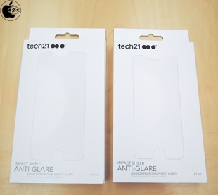 Tech21 Impact Shield アンチグレアスクリーンプロテクター for iPhone 7