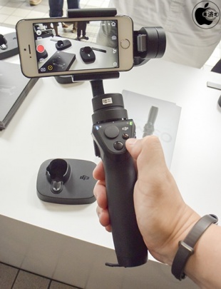 DJI iPhone用OSMO Mobileジンバル
