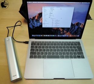 MacBook Pro (13-inch, Late 2016, Two Thunderbolt 3 Ports)