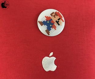 Apple Store MARIO badge