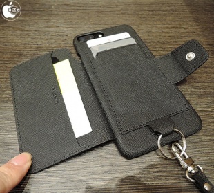 RAKUNI PU Leather Case with Strap for iPhone 7 Plus