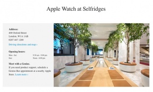 Apple Watch at Selfridges