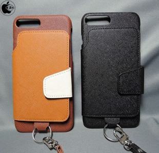 RAKUNI LIGHT PU Leather Case Book Type with Strap for iPhone 7 Plus