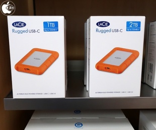 LaCie Rugged Mini USB-C Portable Drive
