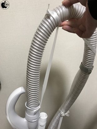 掃除機ホース 補強