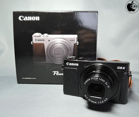 キヤノン初のBluetooth搭載コンパクトデジタルカメラ「PowerShot G9 X