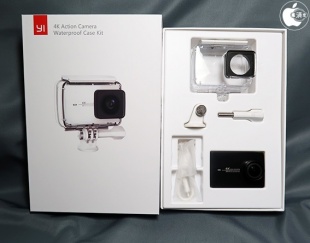 YI 4K Action Camera +40m防水ケース付き