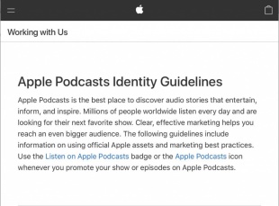 Apple Podcasts Identity Guidelines